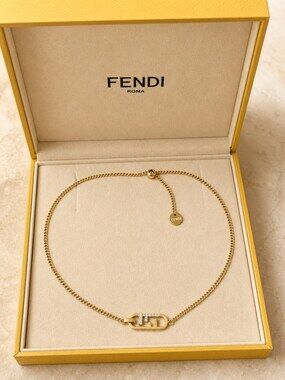 Fendi Modern Designer Necklace Style 1 | New with Box